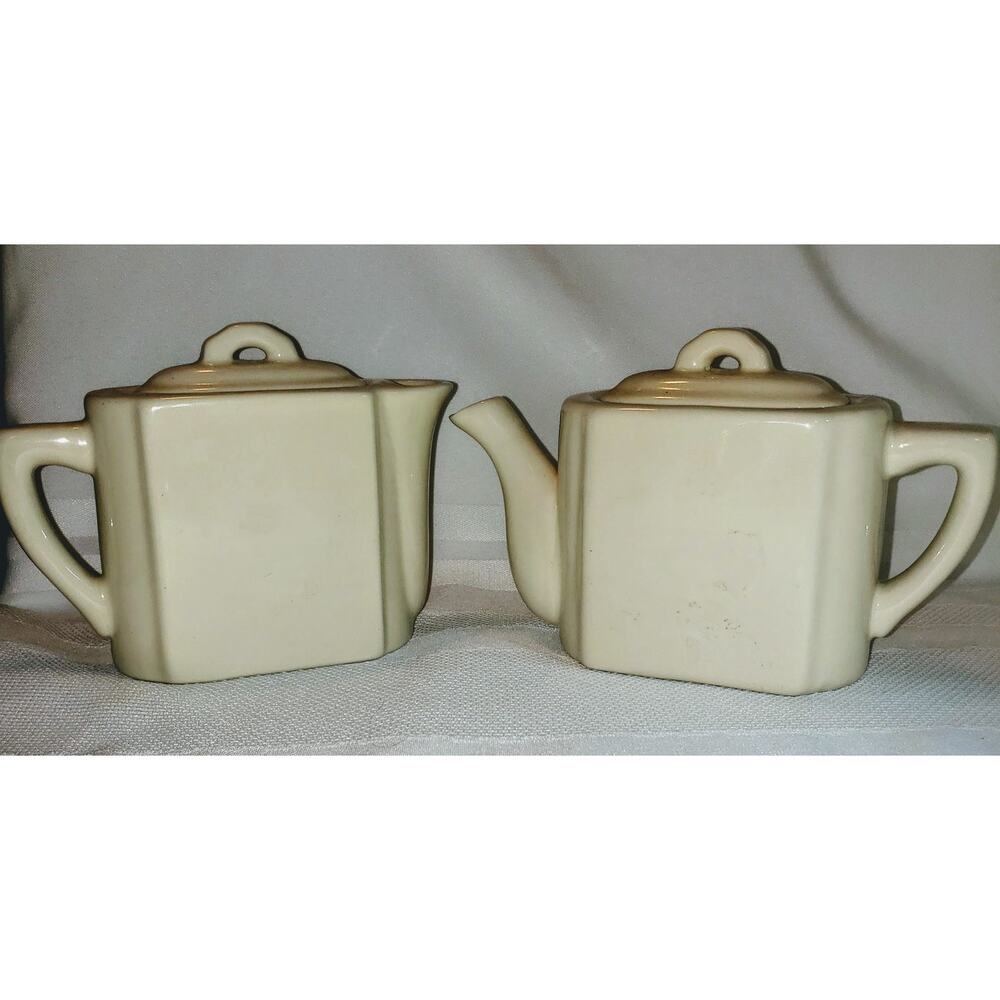 Restoration Hardware tea pot & coffee pot EUC